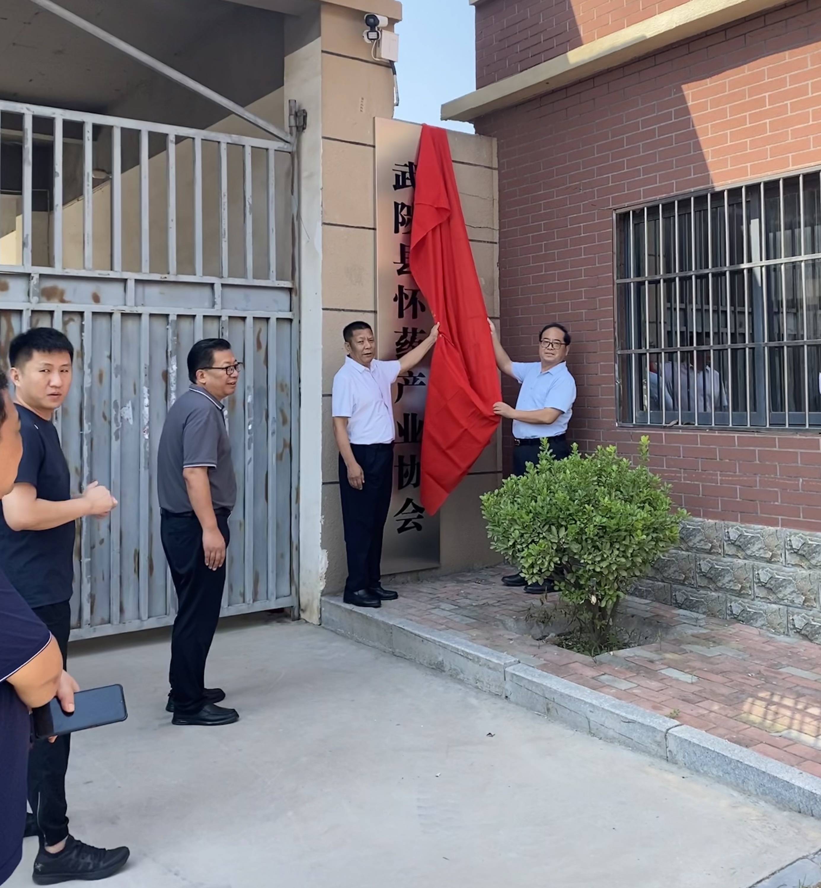 “發(fā)展懷藥  共享藍(lán)圖”——武陟縣懷藥產(chǎn)業(yè)協(xié)會(huì)揭牌儀式圓滿(mǎn)舉辦